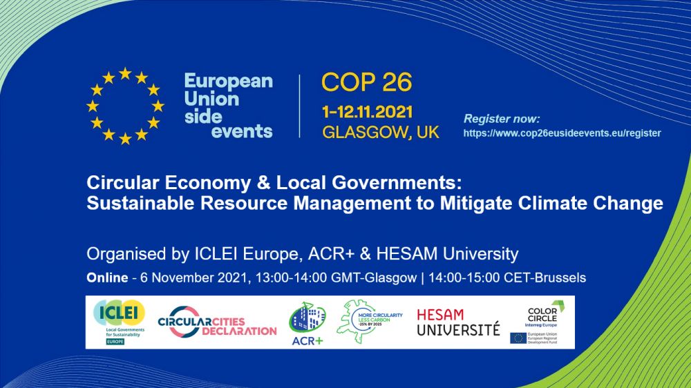 Circular Economy & Local Governments: Sustainable Resource Management to Mitigate Climate Change
